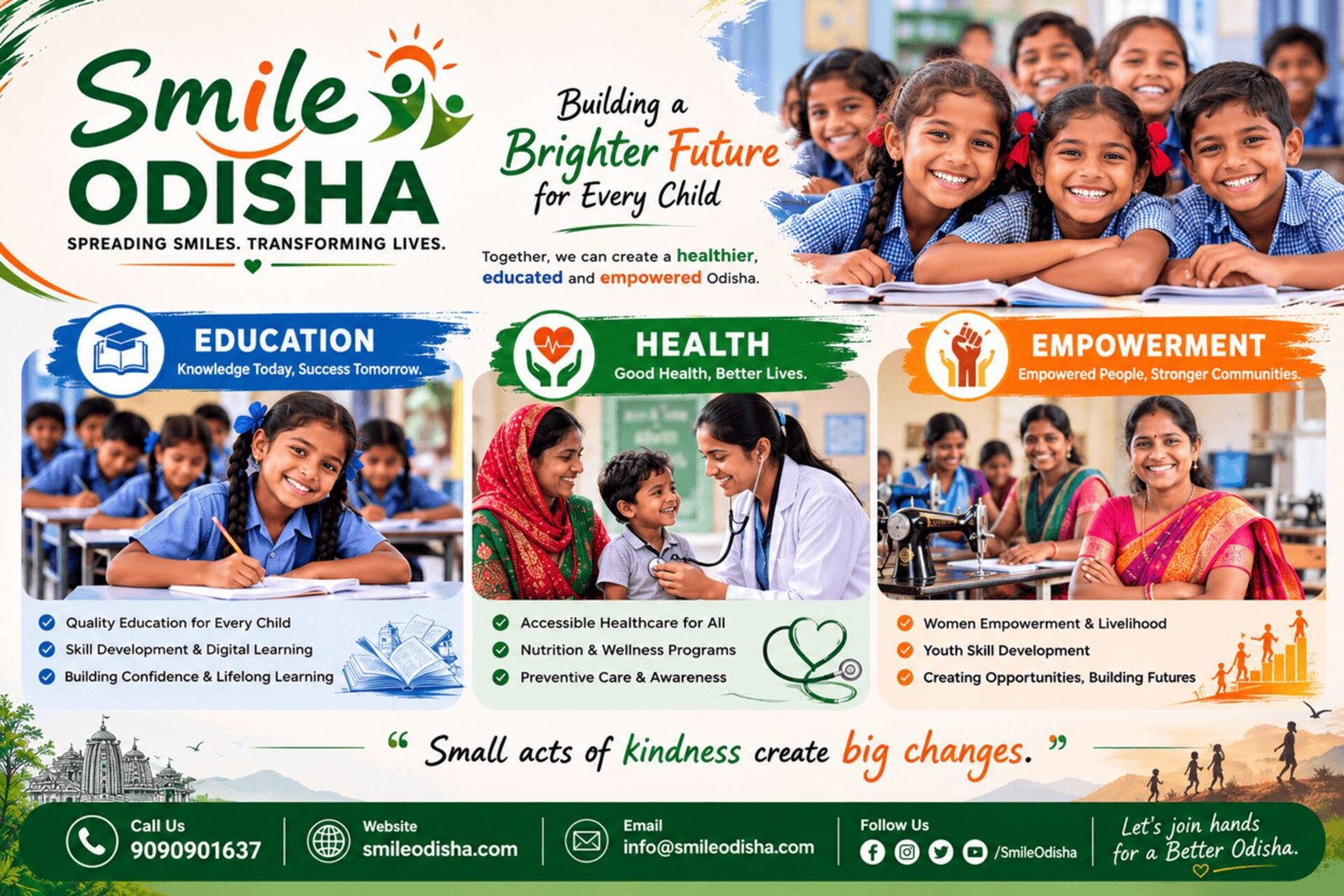 Smile Odisha — Building a Brighter Future for Every Child