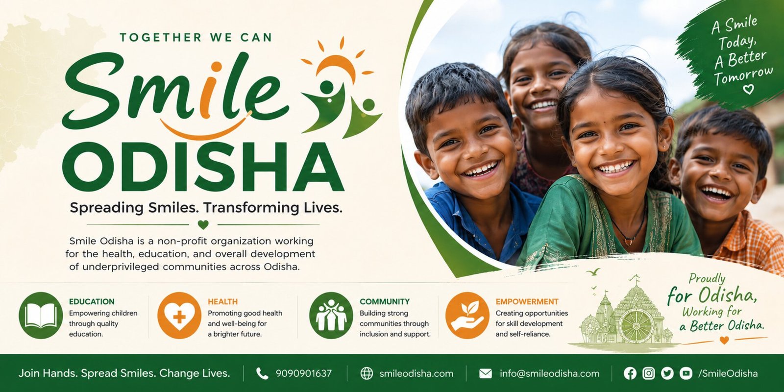 Smile Odisha — Spreading Smiles, Transforming Lives