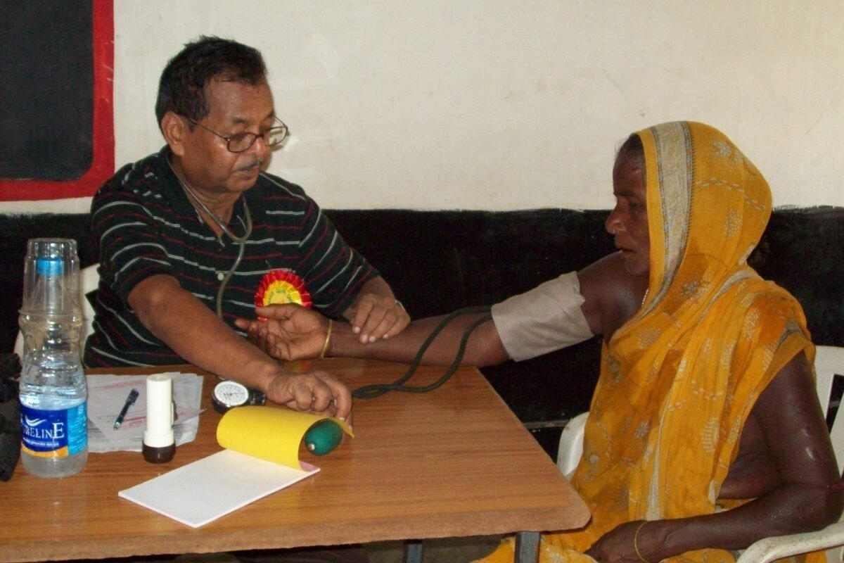 Community camp organised by Smile Odisha