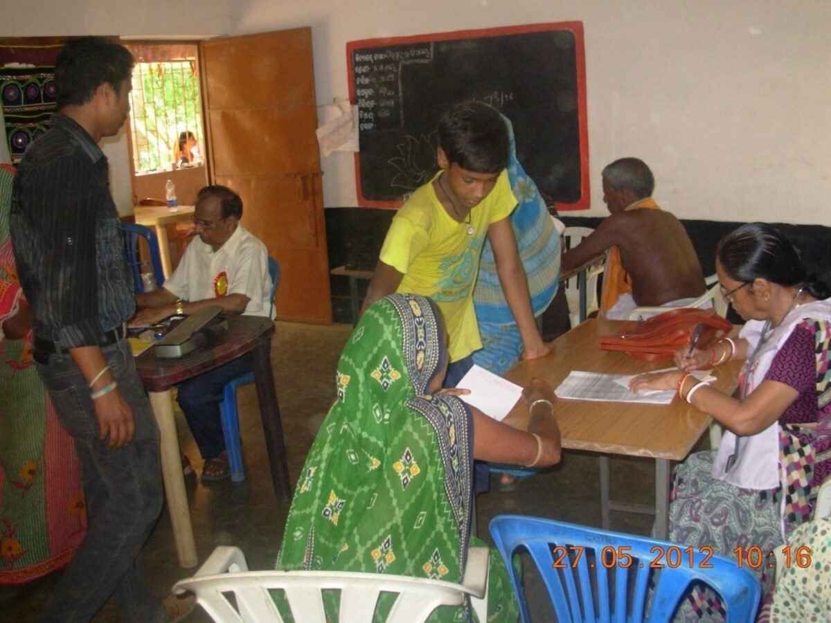Free health camp organised by Smile Odisha
